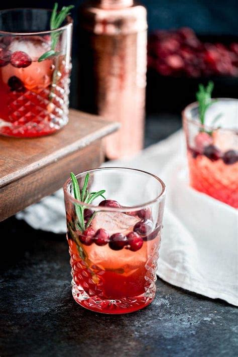 Cranberry Cocktail Recipes Weekend Craft