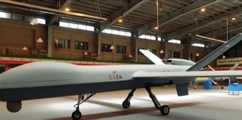 gaza el sugestivo nombre   llama iran  su nuevo dron de combate