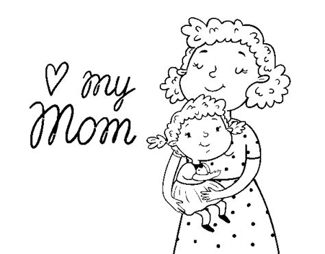 love  mom coloring page coloringcrewcom