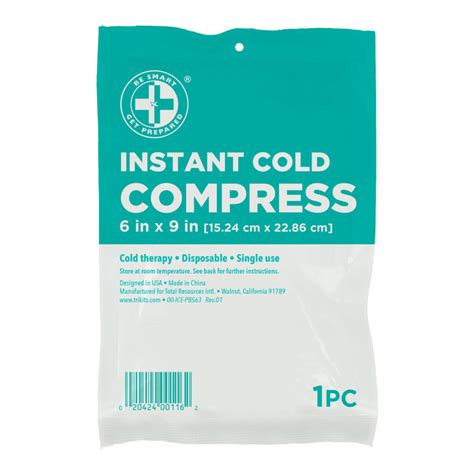 refill instant cold compress       aid