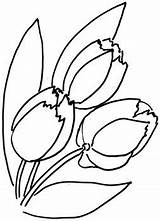 Coloring Tulips Pages Flower Tulip Printable Color Sheets Supercoloring Line Clipartmag Kids Templates Choose Board Colouring Clipart sketch template
