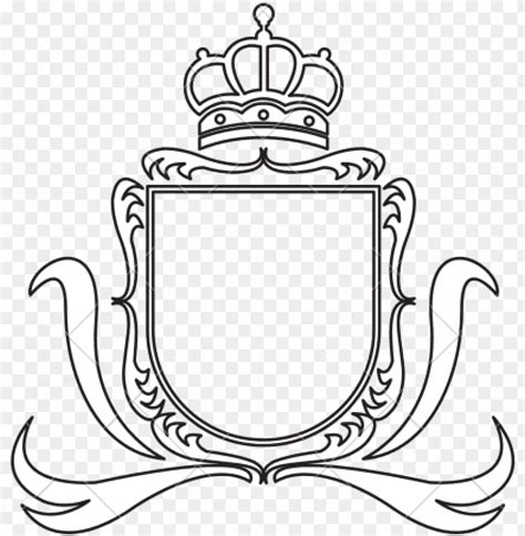 coat  arms template  kids