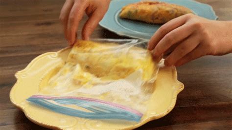 the opposite of food porn egg bag find and share on giphy