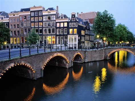 amsterdam capital  visited city  netherlands world