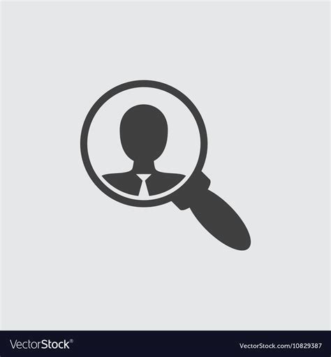 user search icon royalty  vector image vectorstock