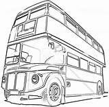 Coloring Pages Bus Big Printable Types Kids Vehicles Transport Print Motor Road Means Pdf sketch template