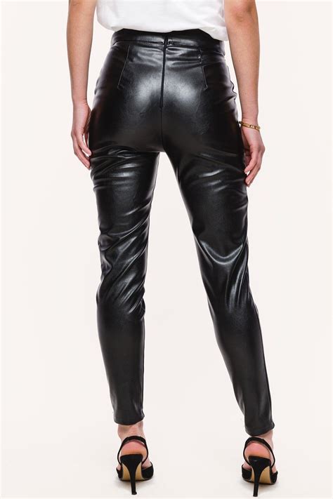 loavies zwarte leren broek fashion webshop loavies leather pants black leather dresses