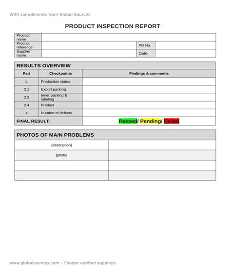 home inspection report template word doctemplates