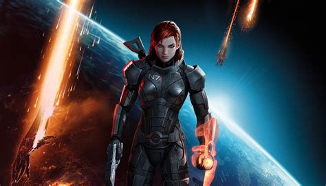 Commander Shepard Female Art Mass Effect 3 Art Gallery