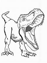Rex Dinosaure Coloriage Colorir Imprimer Tyrannosaurus Gratuitement Imprimir 123dessins Minion sketch template