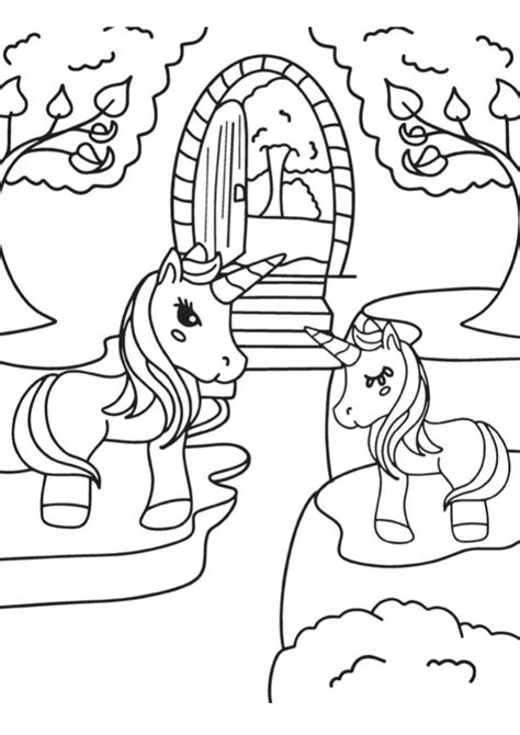 unicorn coloring book   kids etsy