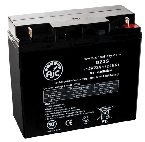 interstate  ah sealed lead acid replacement battery ebay