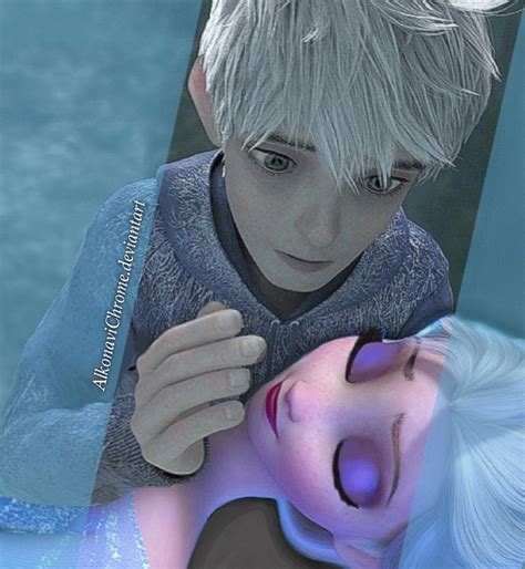 jack frost and elsa elsa and jack frost photo 37290730 fanpop