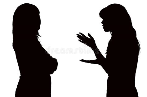 black and white silhouette of relations between mom and