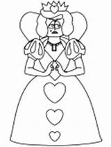 Alice Coloring Pages Wonderland Queen Cartoons Hearts Animation Movies Printable Merveilles Pays Royalty Des Coloringpagebook Coloriage Angry Au Dessins Advertisement sketch template