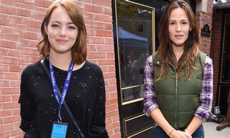 jennifer garner and emma stone show off their rockies style at telluride film festival daily