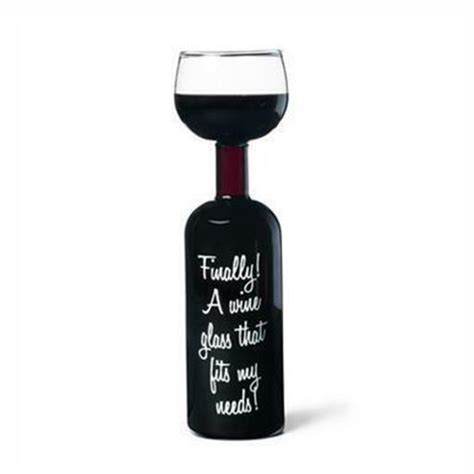New Big Mouth The Original Bottle Glass Finally A Wine Glass That Fits