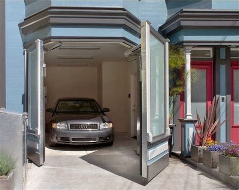 garasi mobil minimalis model rumah modern