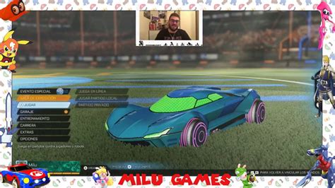 Rocket League Jugamos Con El Mejor Coche De La Galaxia El Samus Car Al