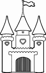 Cinderella Clipartmag Castelo Vicoms Mickey Caballeros Princesses sketch template