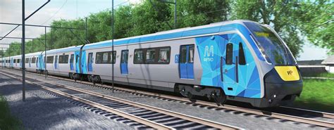 high capacity metro trains melbourne victoria australia
