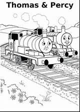 Coloring Train Thomas Pages Percy Games Printable Book Getcolorings Friends Color Divyajanani sketch template