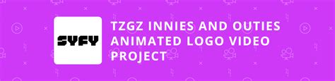 tzgz innies  outies animated logo video project  tongalcom