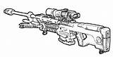Sniper Army sketch template