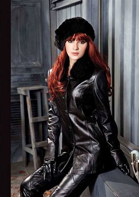 Ladies In Leather Gloves Leather Dresses Leather Fashion Fashion