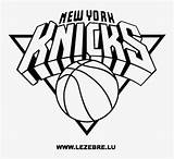 Knicks York Logo Coloring Pages Decal Pngkey Clipart Transparent Library sketch template