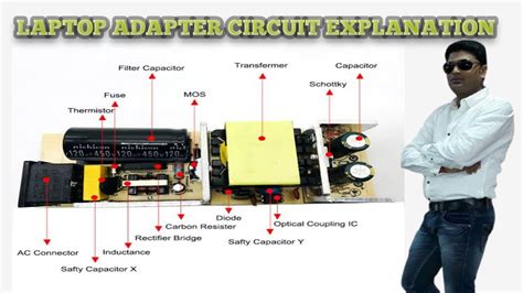 laptop adapter circuit explanation youtube
