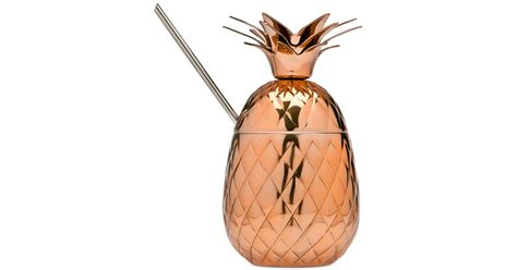 pineapple mug with straw copper ts for women popsugar love and sex photo 20