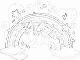 Unicorn Mimi sketch template