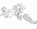 Stihl Parts 038 Diagram Magnum Chainsaw Fs Manual Part sketch template