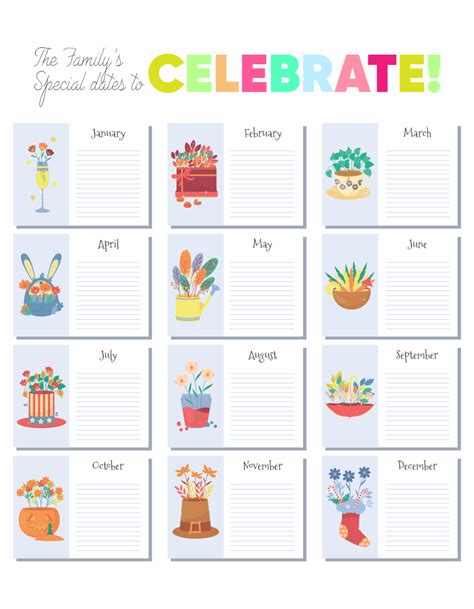 birthday reminder  printable  clever sisters birthday reminder