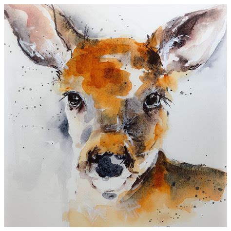watercolor animals jeanne oliver
