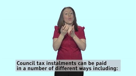 bsl   pay  council tax youtube