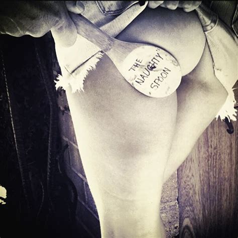 Heidi Klum Shares Racy Butt Baring Spanking Pic On