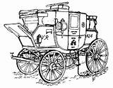 Horse Buggy Drawing Cart Carriages Mail Royal Coach Coloring Stagecoach Drawn Victorian Carriage Pages Era Colouring Transportation Horses Getdrawings Sketches sketch template