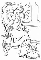 Coloring Pages Cinderella Disney Para Book Colorear Princesses Clip Film Dibujos sketch template