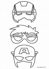 Masken Superhelden Superheld Cool2bkids sketch template