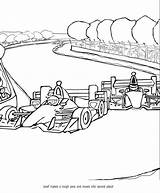 Coloring Indy Car Pages Getcolorings Book sketch template