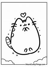 Pusheen Colouring Iheartcraftythings sketch template