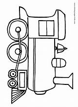 Coloring Pages Transportation Train Printable Trains Color Kids Sheet Sheets Print Colouring Book Trucks Found Engine Transport Simple Plate sketch template