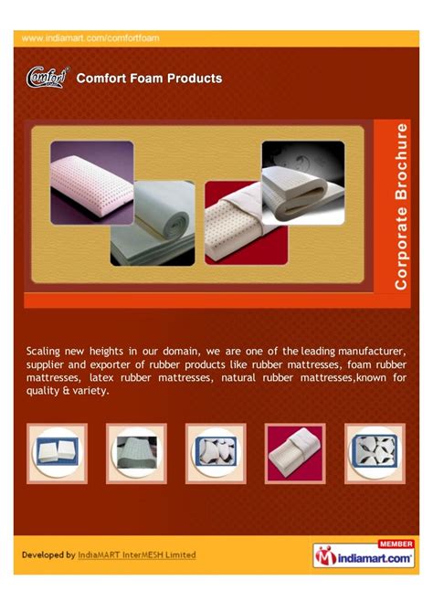 comfort foam products mumbai pincore mattress