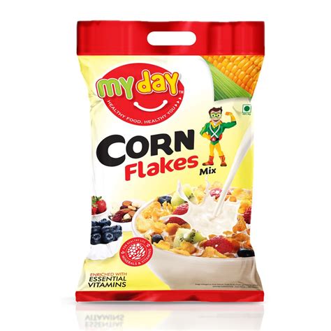 healthy corn flakes  rs packets honey almond cornflakes