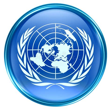 united nations flag icon stock photo image  illuminated