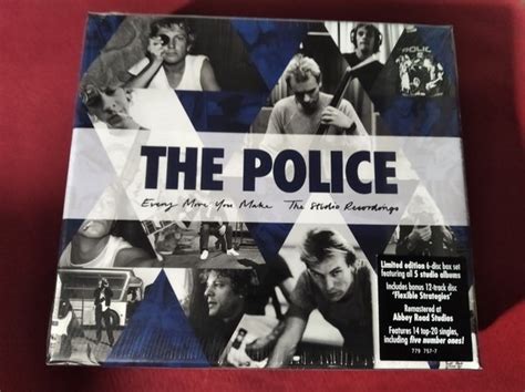 jual boxset cd  police full studio album  lapak patar sitanggang