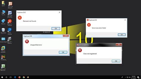 how to fix all explorer exe errors in windows 10 7 8 youtube