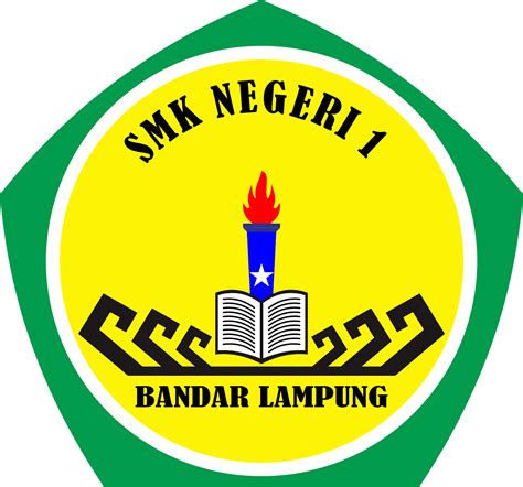 Mahkota Souvenir Lampung Logo Smk Negeri Di Bandar Lampung